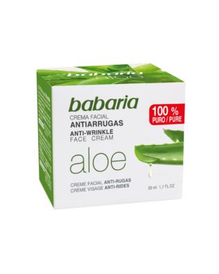 Babaria antirynkecreme med Aloe Vera – 50 ml