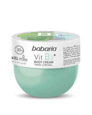 Babaria body creme med vitamin B3 – 400 ml