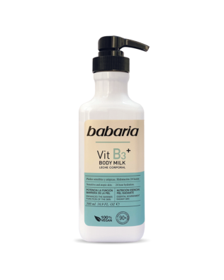 Babaria body milk med vitamin B3 – 500 ml
