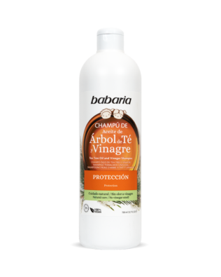 Babaria Shampoo med tetræsolie og eddike – 700ml