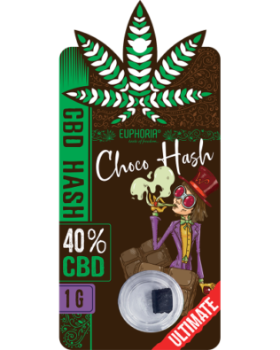 CBD Hash Choco 1g – 40% CBD