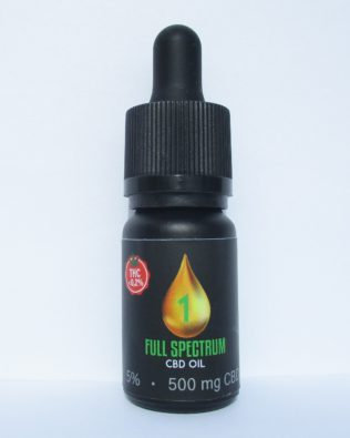 Økologisk CBD Olie MCT 5% (500 mg CBD) – 10 ml