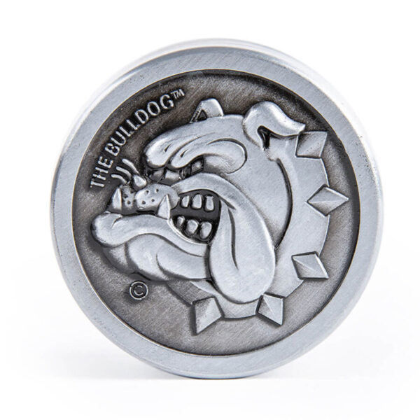 the bulldog grinder silver