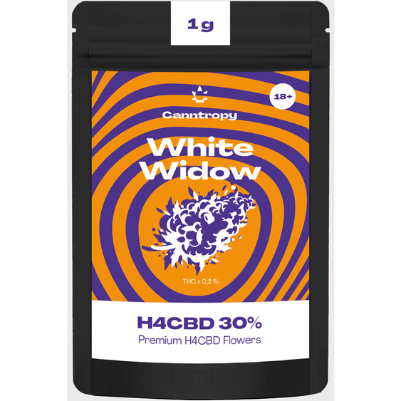 Canntropy H4CBD flower White Widow 30