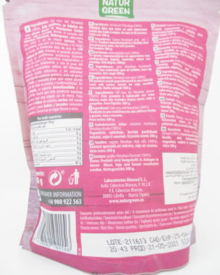 Pink Himalaya salt groft – 500 g kan bruges til saltpibe