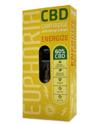 CBD vape energize cartridge 60%